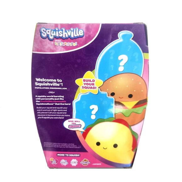 Squishmallows Squishville  - Scrumptious Squad - Mystery 4-Pack - Mini Plush Set - Picture 2 of 4